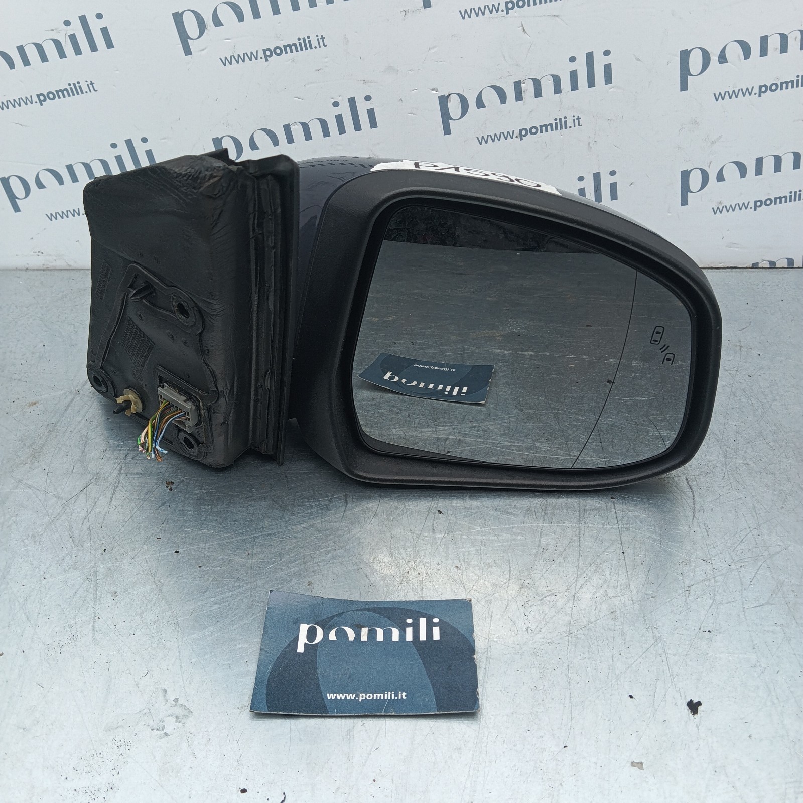 Pomili Cristalli Ford Focus 024550 specchio retrovisore destro 12 pin usato