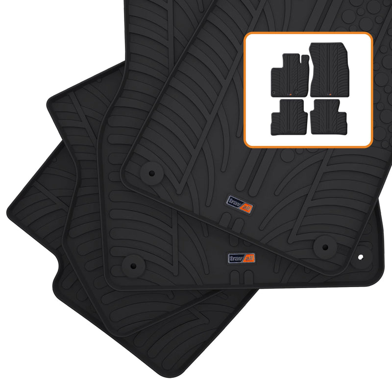 Travall Car Mats Nissan Qashqai (2021-) tappetini auto in gomma
