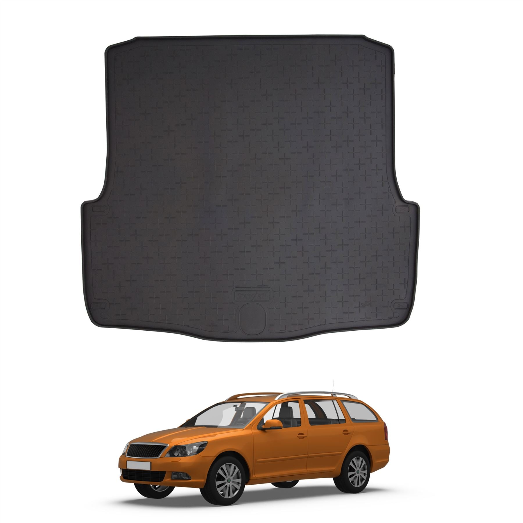 Travall Trunk Liners Skoda Octavia 2004-2013 tappetino bagagliaio gomma