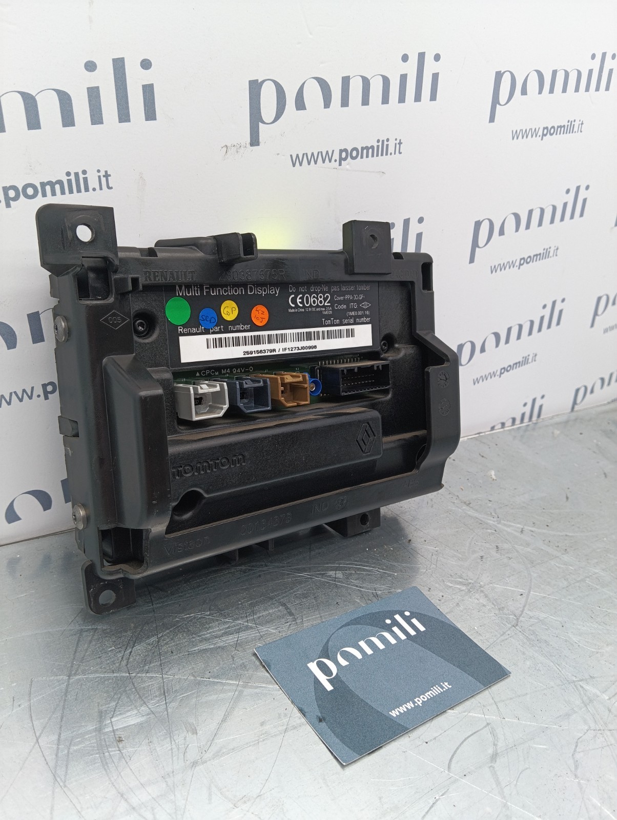 Pomili Elettronica/batteria ibride Renault Captur I display multifunzione 259156379R