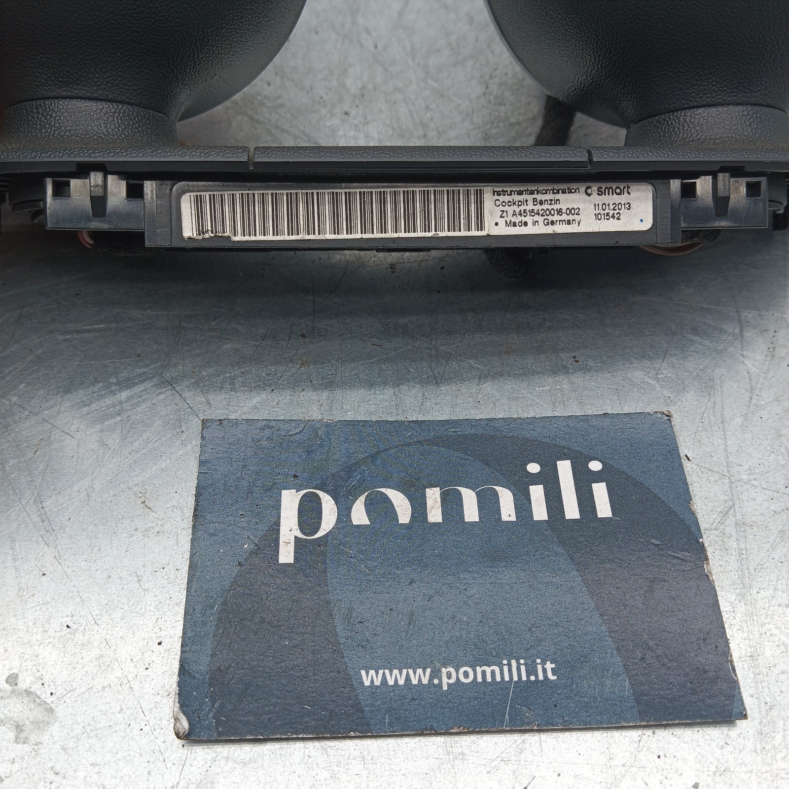 Pomili Rivestimenti interni Smart Fortwo 451 contagiri e orologio usato