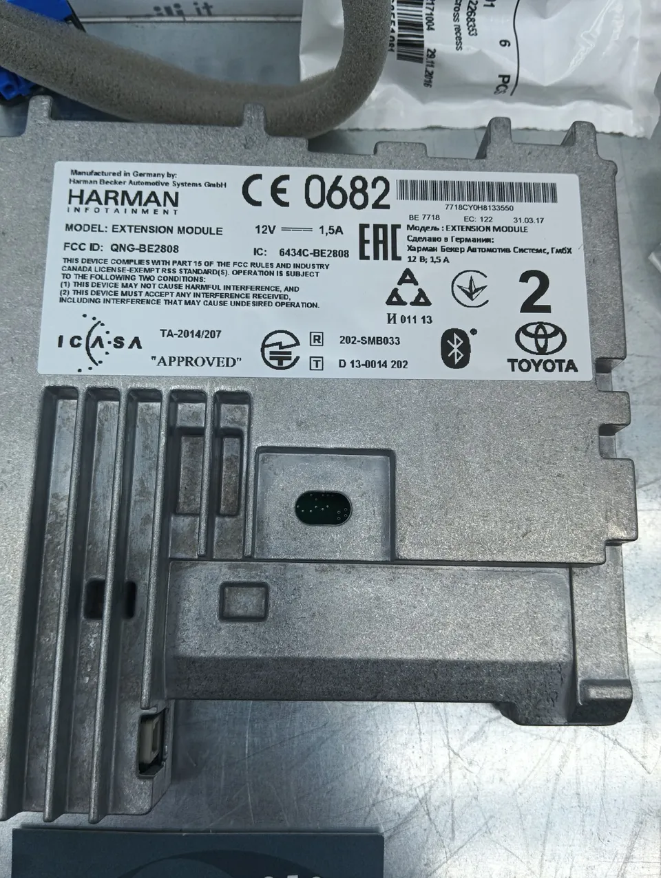 Pomili Elettronica/batteria ibride centralina navigatore Toyota Hilux 86850-0K053