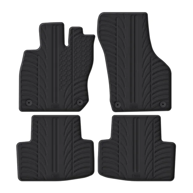 Travall Car Mats Skoda Octavia tappetini auto in gomma 2020-