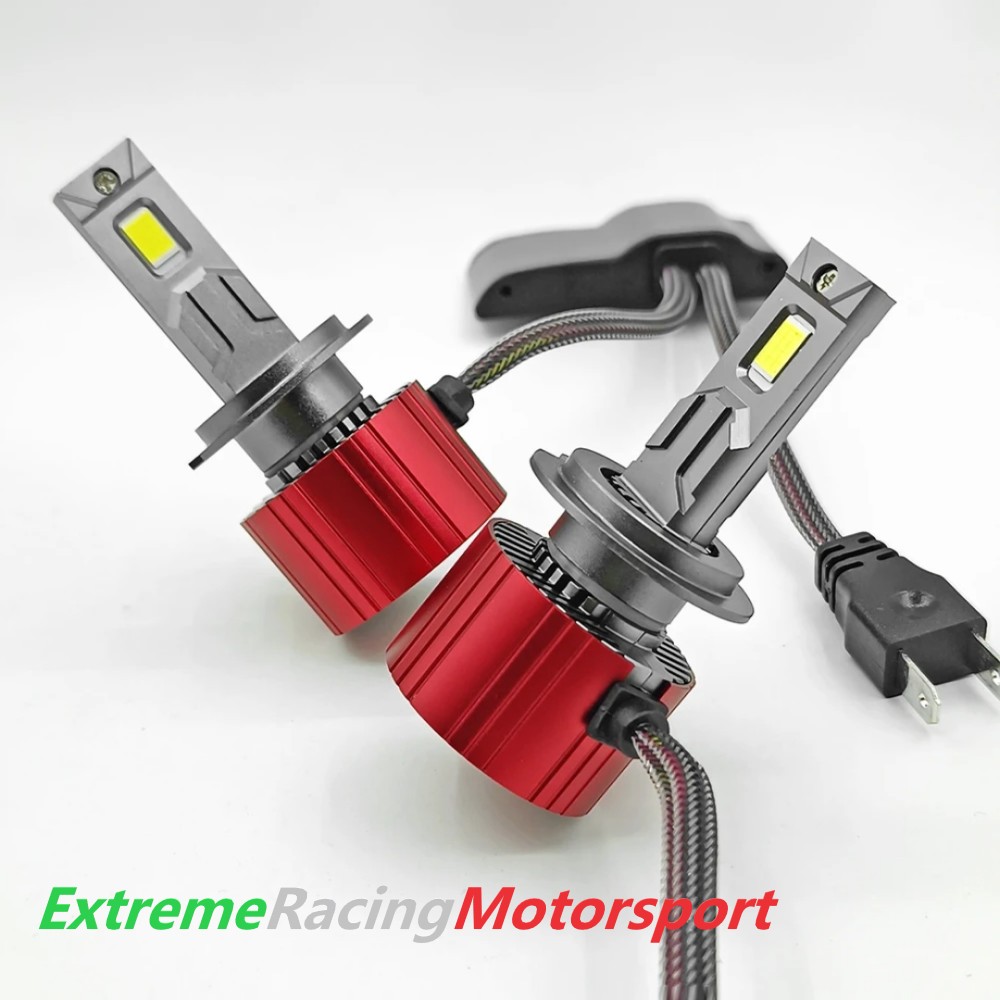 Xtreme Racing Lampadine LED Lampade BiLed ERM V8-95 H4 coppia 6000K 190W CANBUS