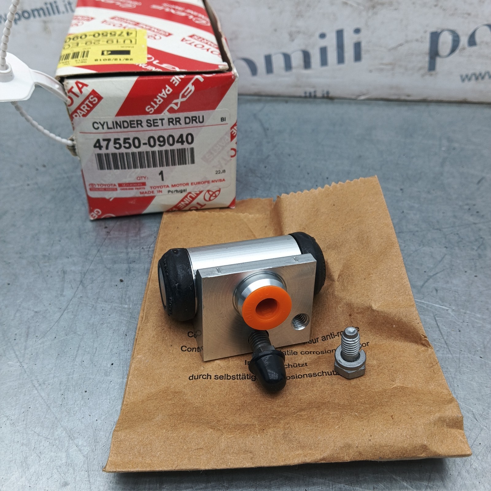 Pomili Freni e ricambi Cilindro freno posteriore Toyota Aygo 47550-09040 nuovo