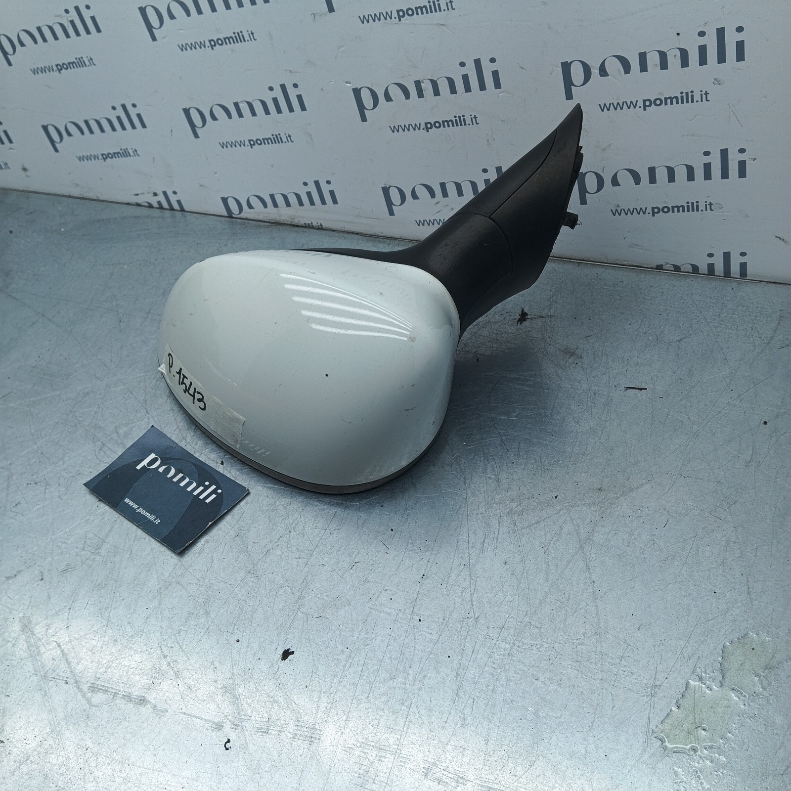 Pomili Cristalli Fiat 500 specchietto sinistro usato OEM 021046