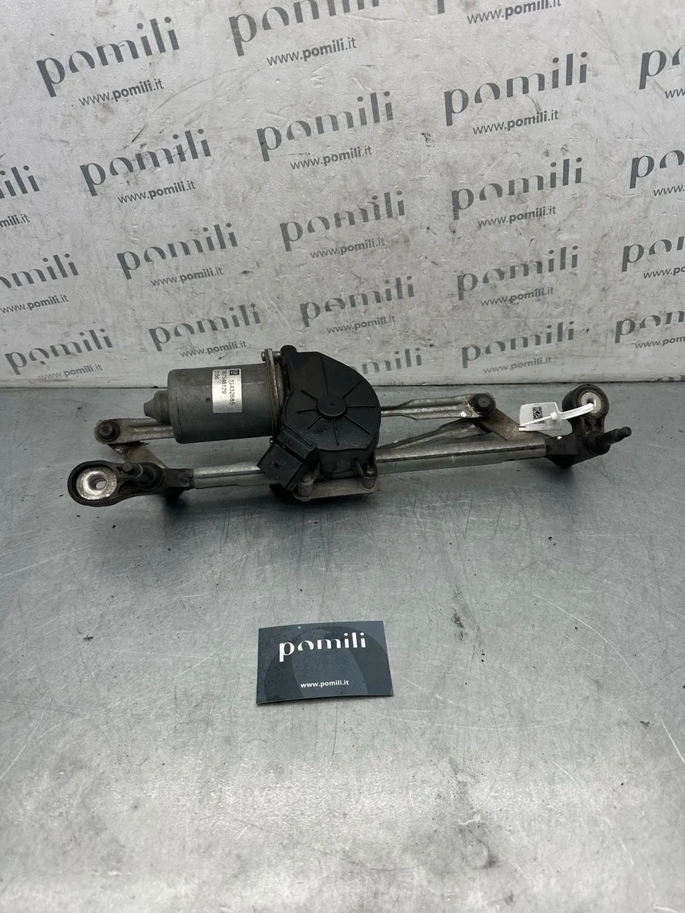 Pomili Cristalli motorino tergicristallo anteriore Opel Corsa E Adam 13432685 usato 12 V