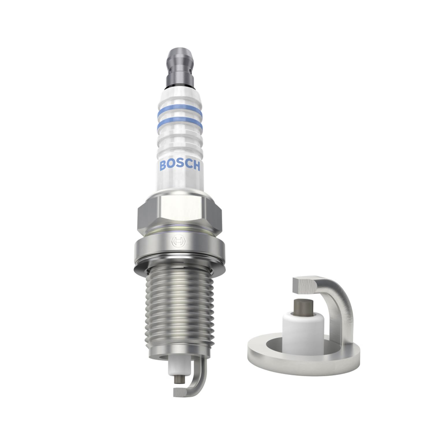 Bosch Candele di accensione FQR8LEU2 N40 candela nichel 4 pezzi