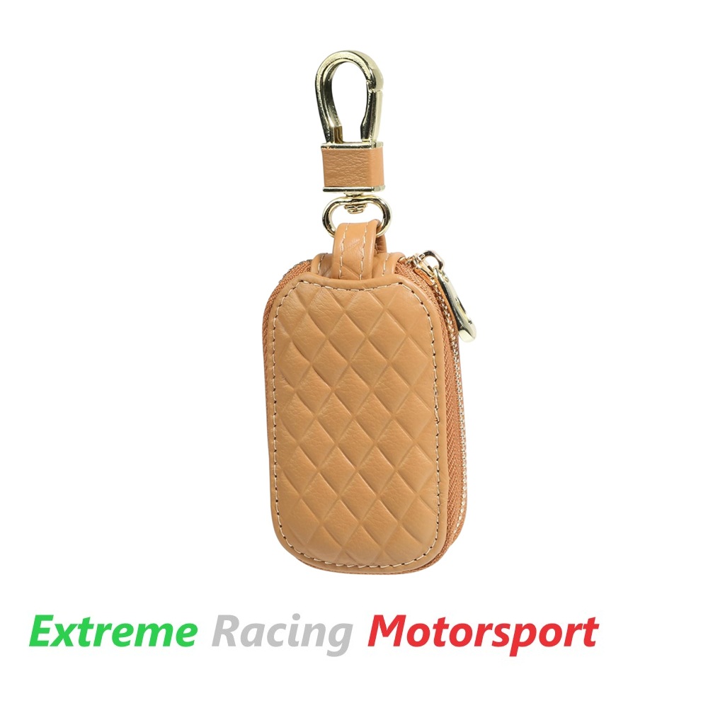 Xtreme Racing Decorazioni Auto e Adesivi Typ 4 portachiavi nero/marrone in poliuretano