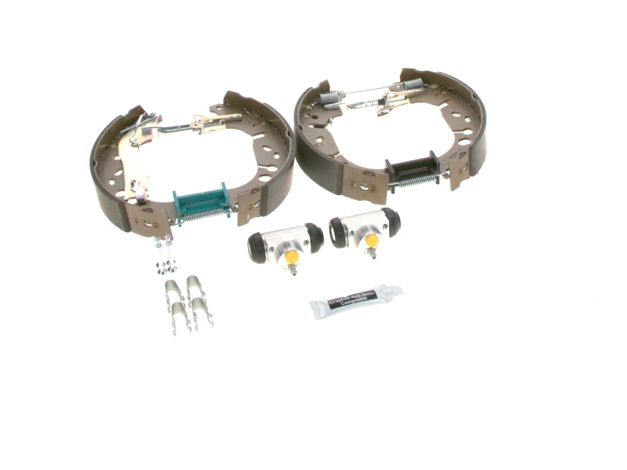 Bosch Sistema frenante KS655 kit freno a tamburo posteriore preassemblato