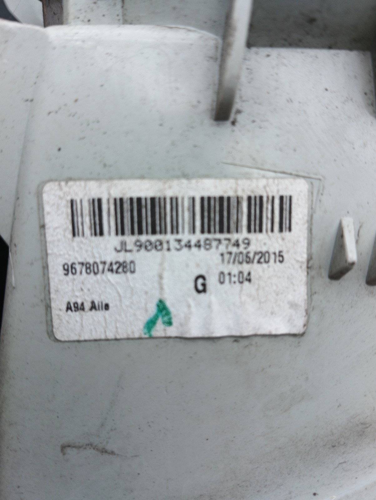 Pomili Fanaleria Peugeot 2008 9678074280 fanale posteriore sinistro usato