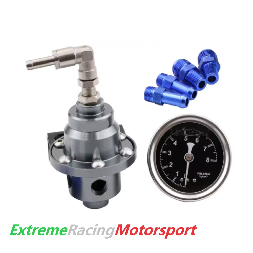 Xtreme Racing Impianto Carburante Regolatore Pressione Benzina TITANIUM