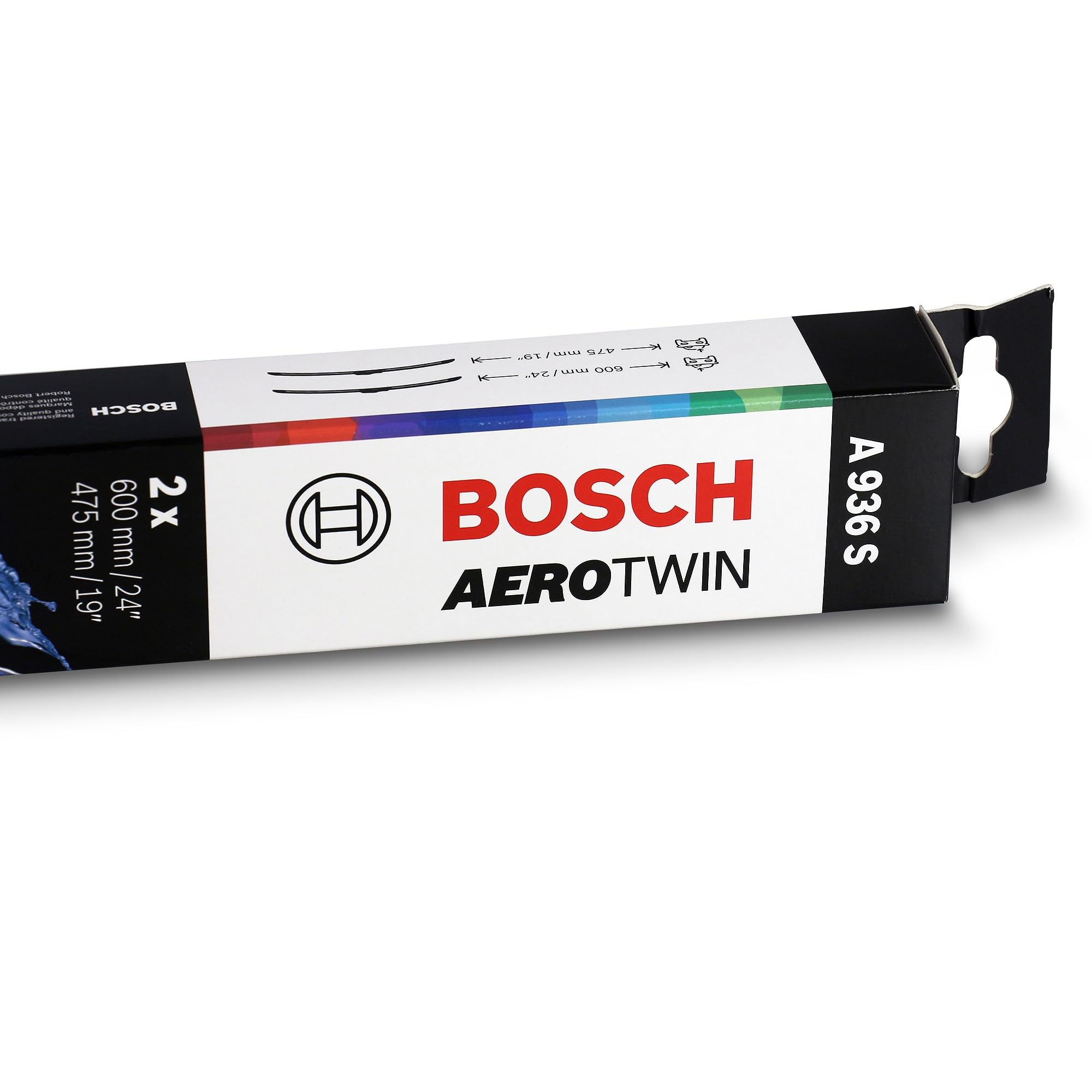 Bosch HCP Spazzole tergicristallo Aerotwin A936S 2 pezzi 600/475 mm