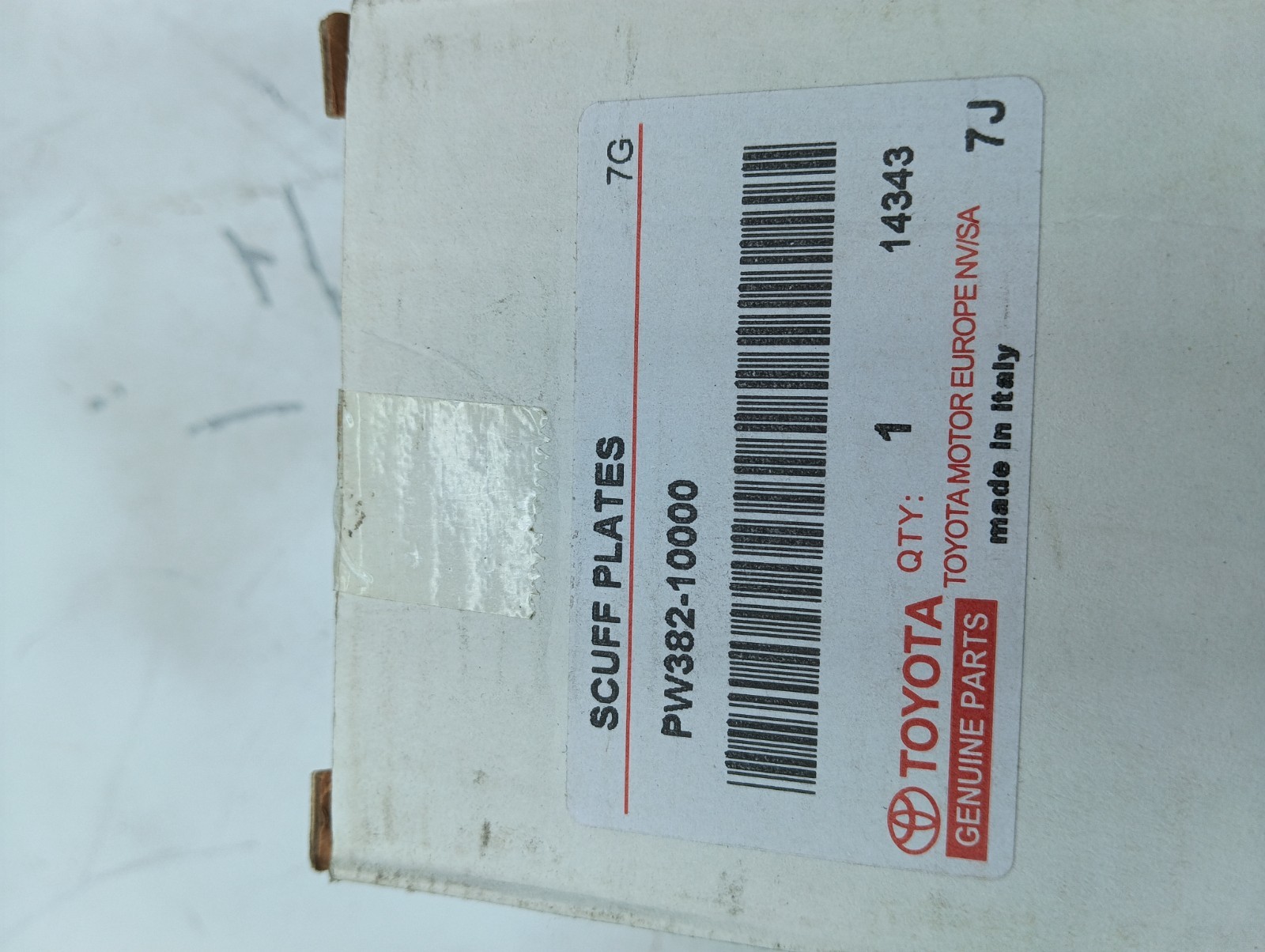Pomili Lamierati esterni PW382-10000 set battitacchi Toyota C-HR
