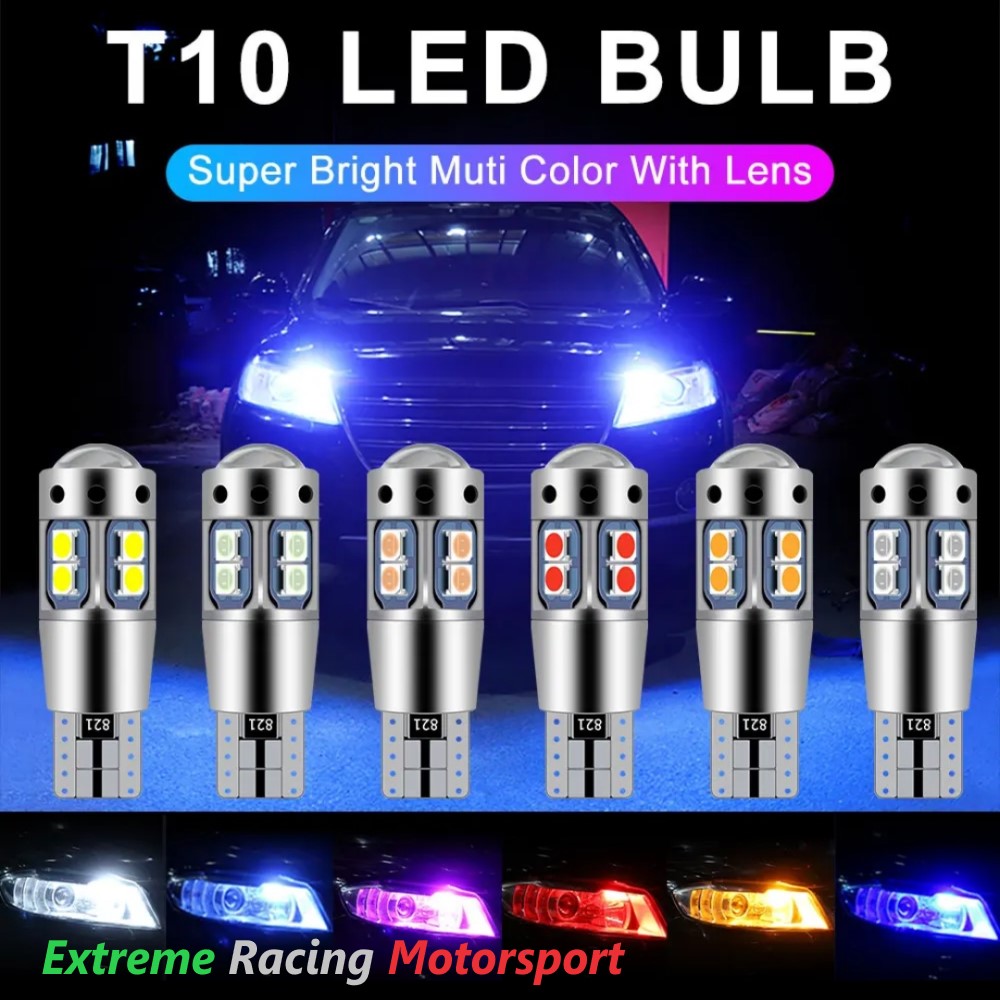 Xtreme Racing Lampadine LED ERM Youbante T10 BLU ICE 2 pezzi 12 V
