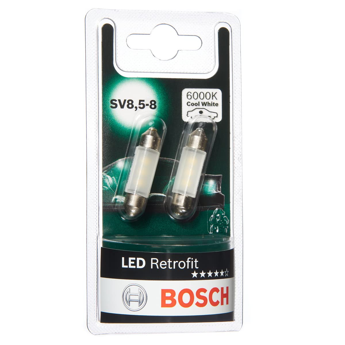 Bosch Longlife Daytime 1987301060 lampadina C5W 12 V lunga durata