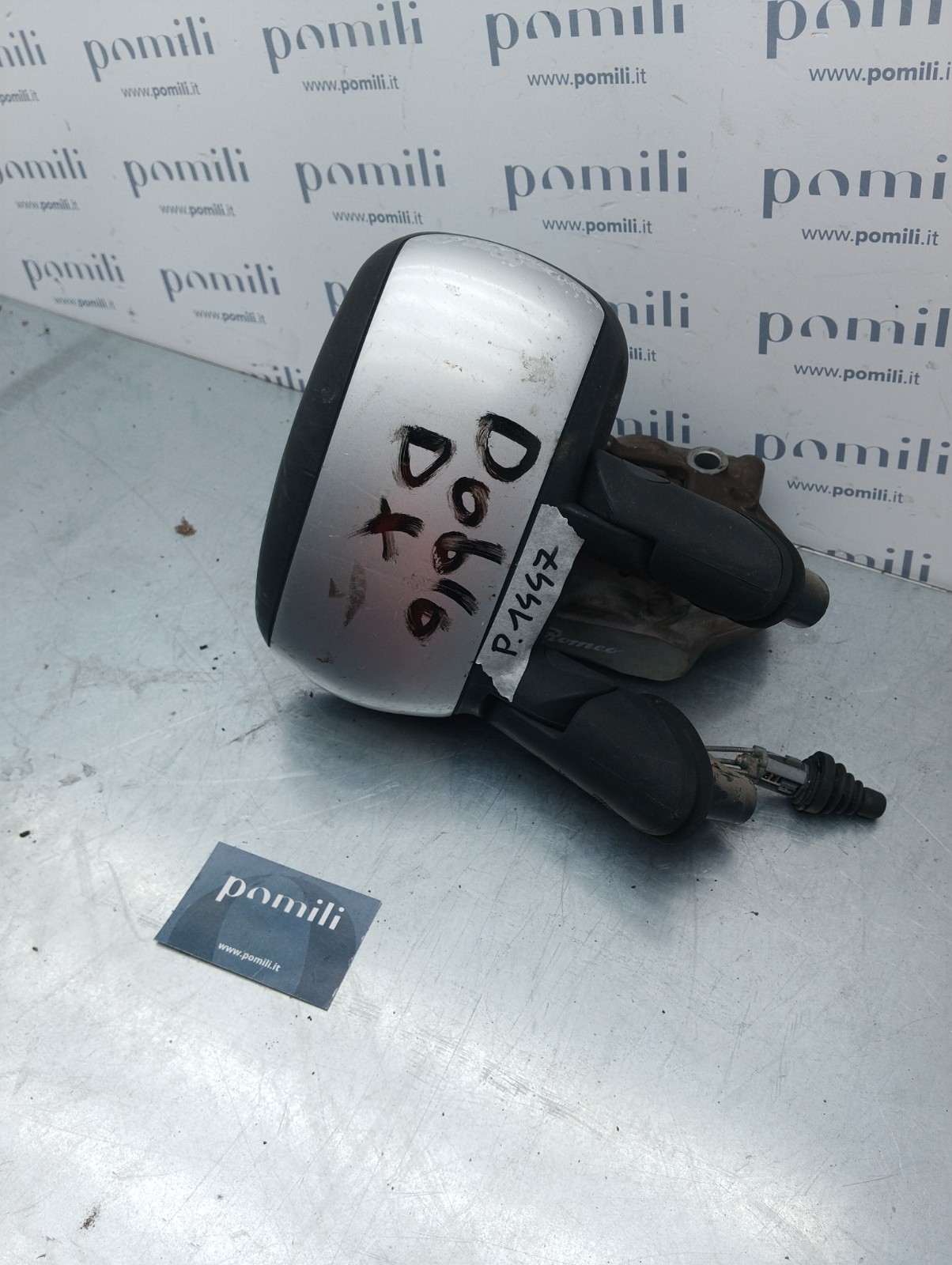 Pomili Cristalli Fiat Doblo specchio retrovisore destro manuale 0158099 usato