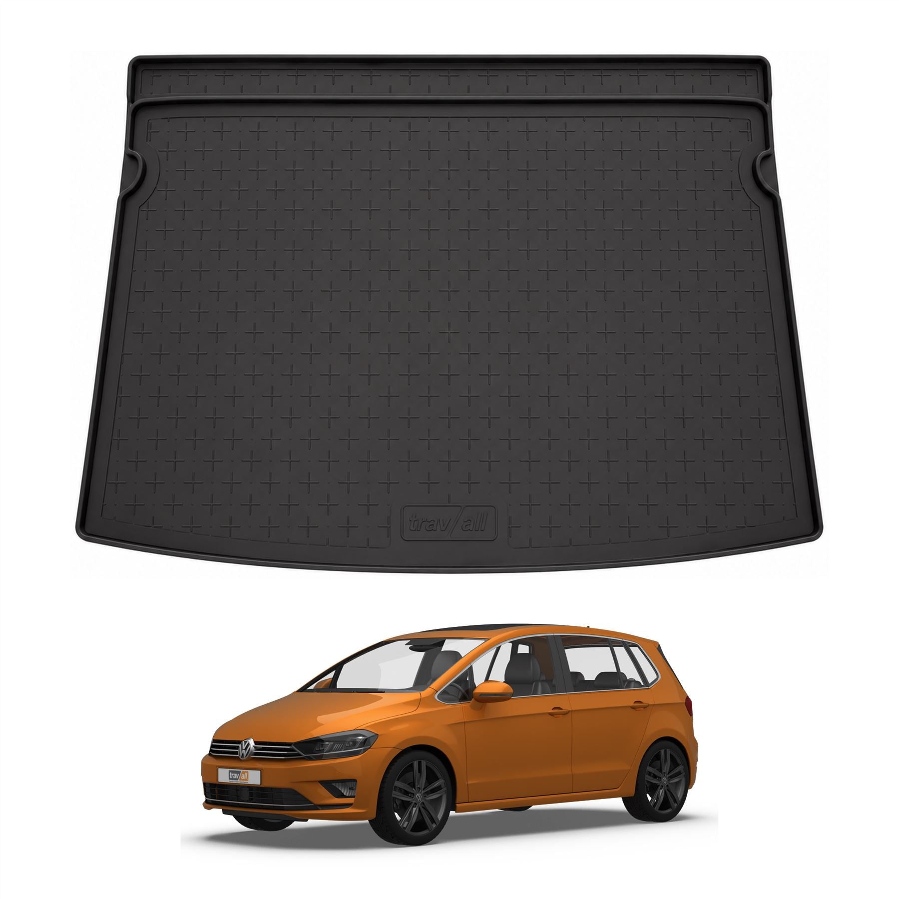 Travall Trunk Liners VW Golf vasca baule in gomma 2013-2020