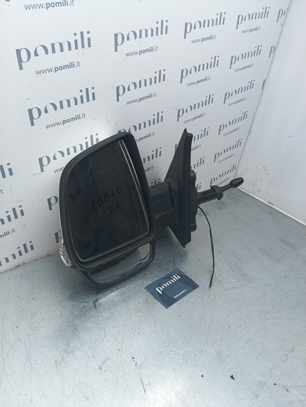 Pomili Cristalli Fiat Doblò 026286 specchio retrovisore sinistro usato