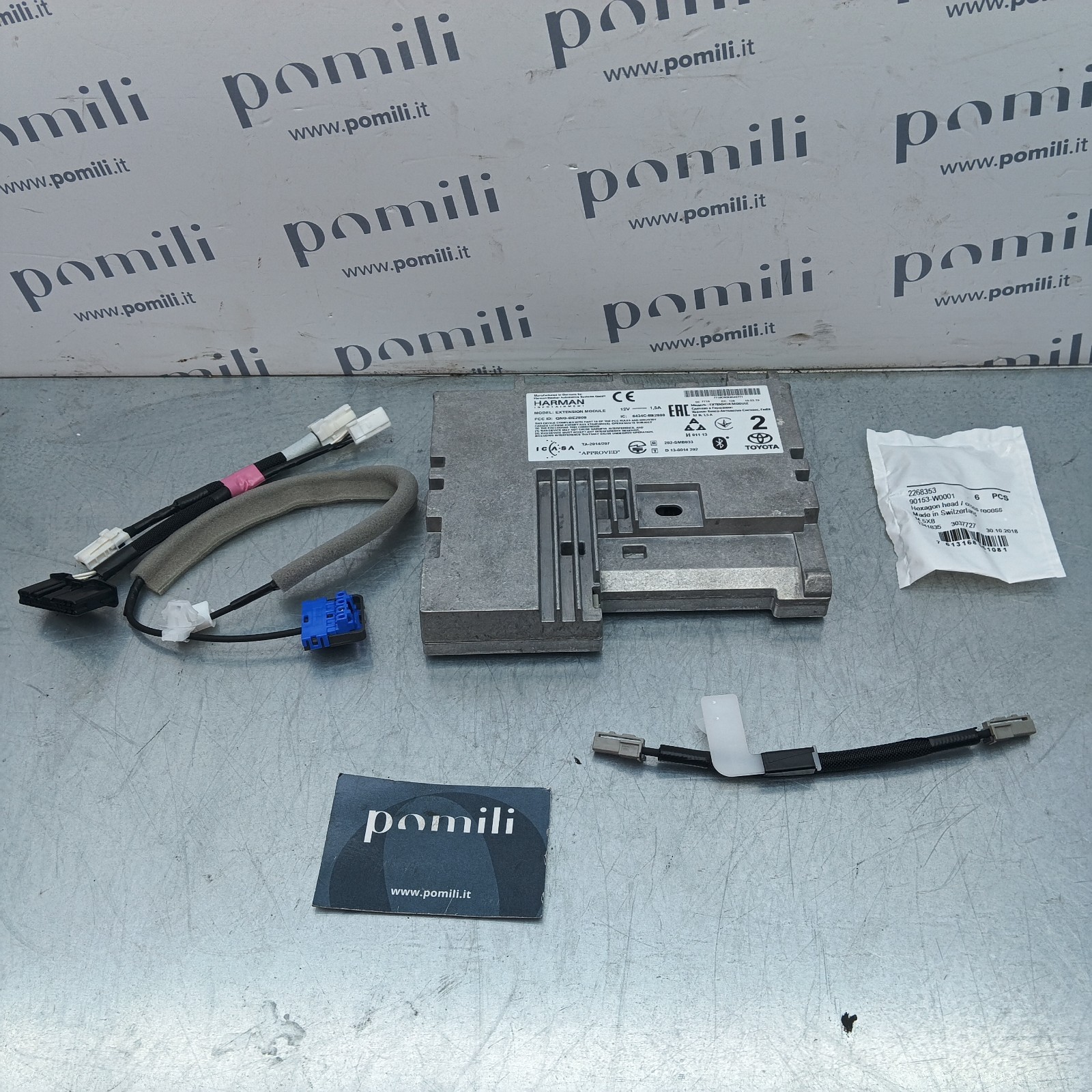 Pomili Elettronica/batteria ibride Toyota Hilux sistema di navigazione 86850-0k053 nuovo OEM