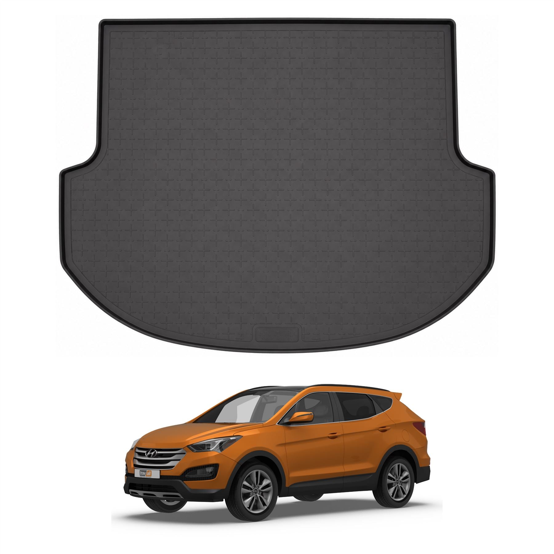 Travall Trunk Liners Hyundai Santa Fe (2012-2016) tappetino baule su misura