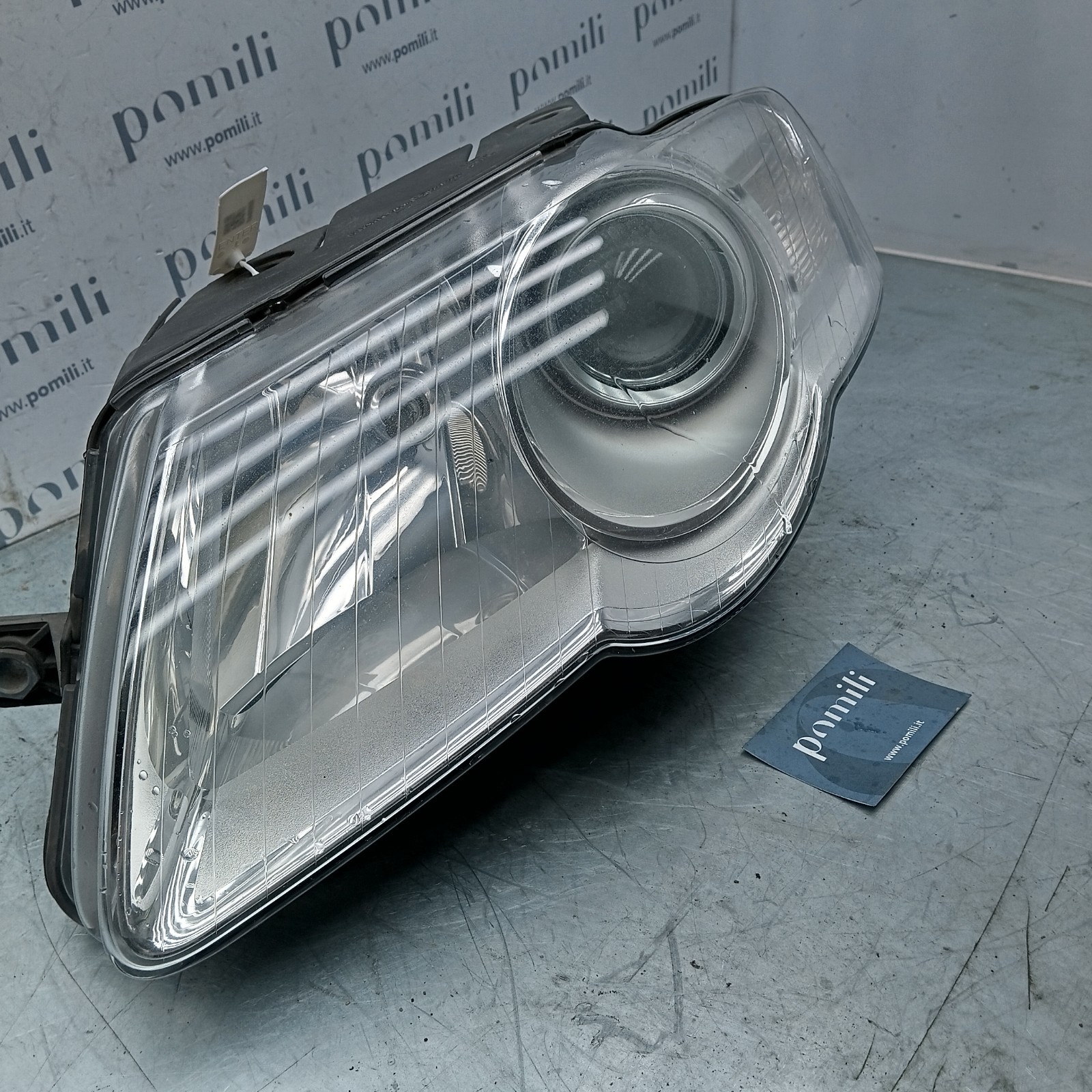 Pomili Fanaleria Volkswagen Passat B6 faro anteriore sinistro 2005-2010 OEM 89316391