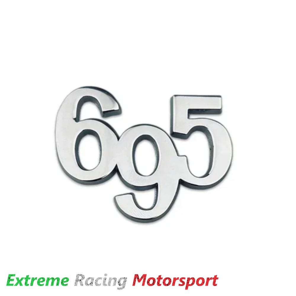 Xtreme Racing Decorazioni Auto e Adesivi Stemma in Alluminio 695 adesivo 3M