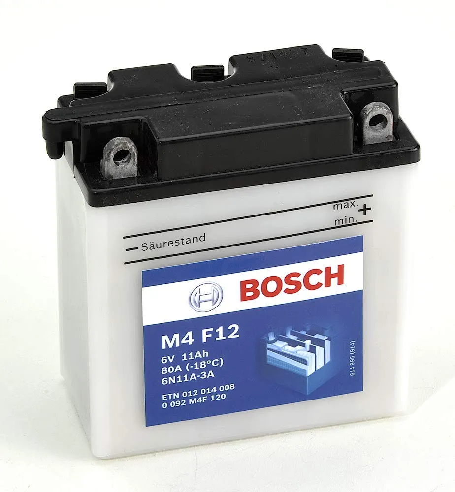 Bosch Batterie 0092M4F120 batteria moto avviamento