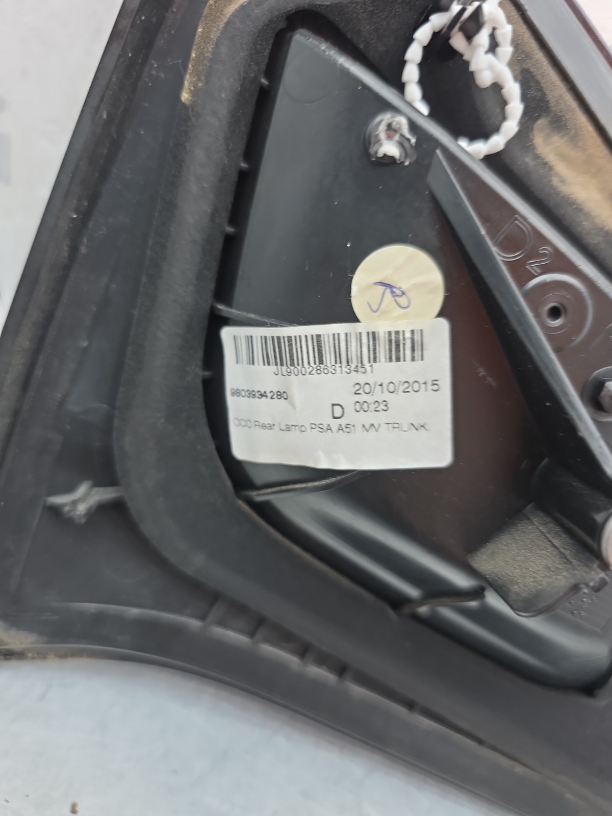 Pomili Fanaleria Fanale posteriore destro portellone Citroën C3 II 9685225580 usato