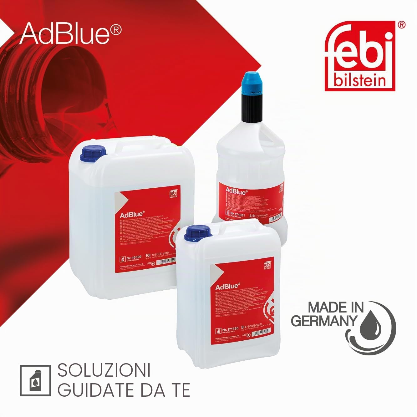 Bilstein Fluidi 171336 liquido di scarico diesel 20 L AUS 32