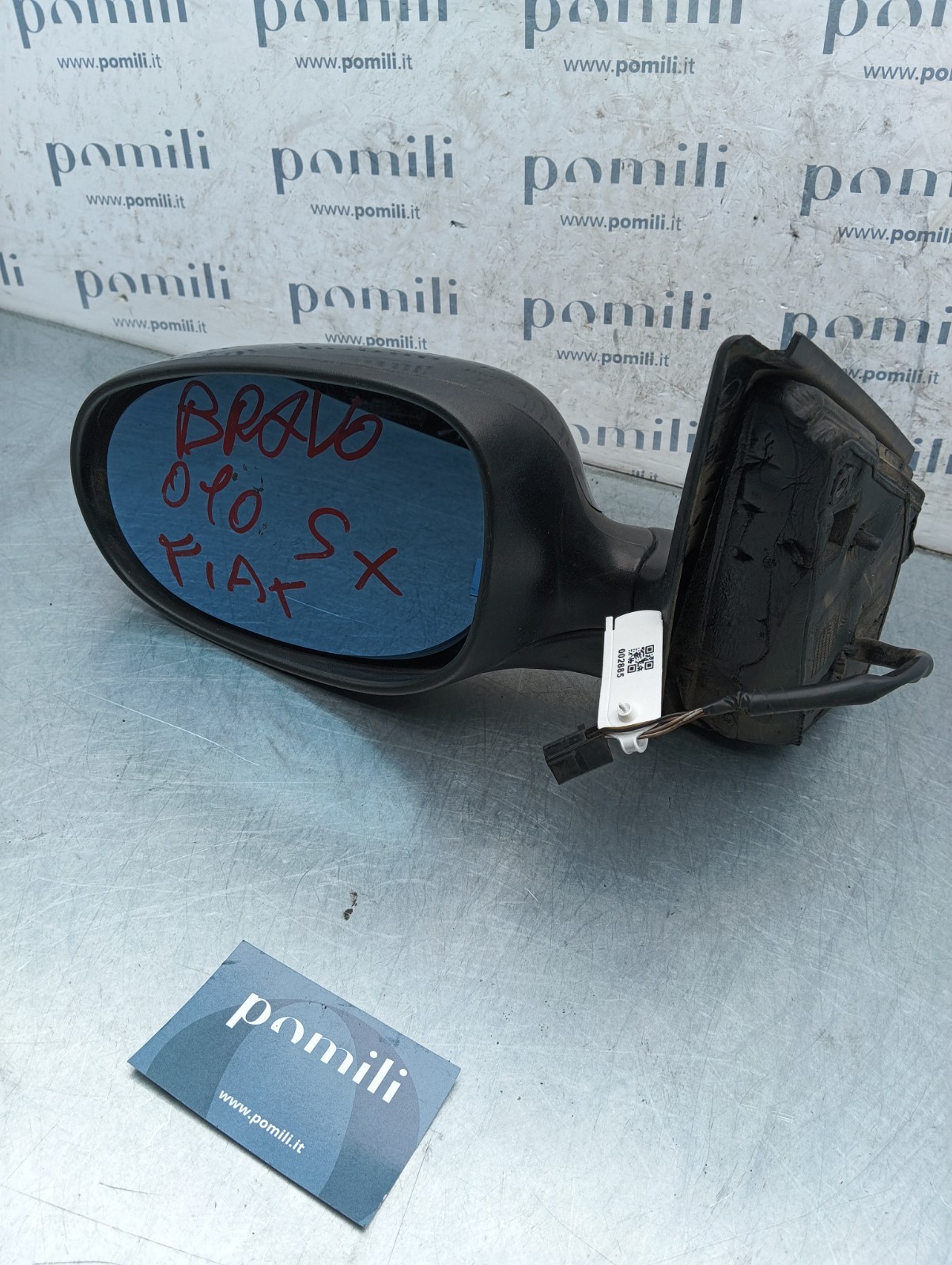 Pomili Cristalli Fiat Bravo Specchietto retrovisore sinistro 5 pin usato