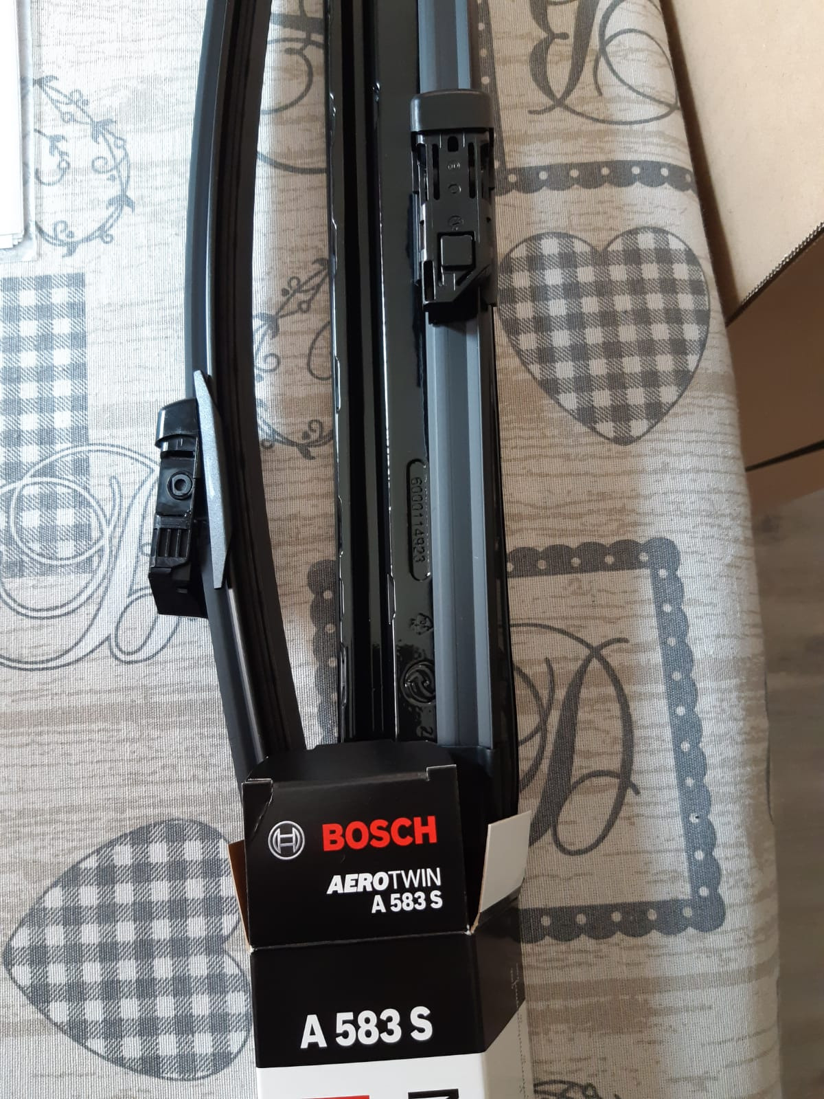 Bosch Spazzole tergicristallo Aerotwin A583SS anteriori 2 pezzi flat blade