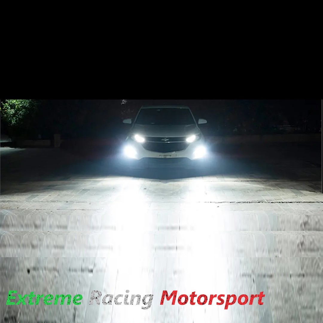Xtreme Racing Lampadine LED ERM H10 1860 CPS lampadine H10, coppia 6500K 16000 lumen
