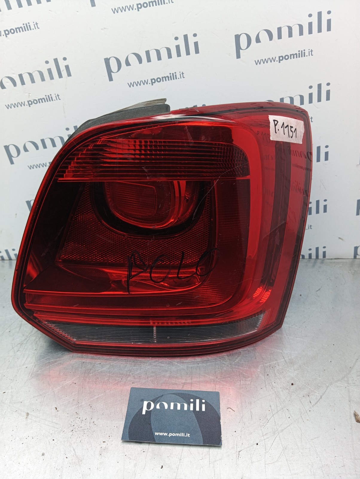 Pomili Fanaleria Fanale posteriore destro Volkswagen Polo 5 (2009-14) 6R0945258A usato