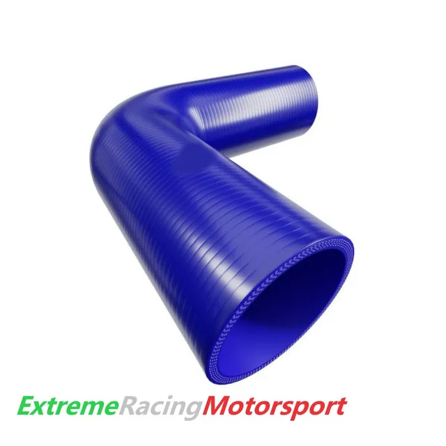 Xtreme Racing Impianto Carburante e Regolatori di Pressione ERM curva siliconica 90° 60 mm blu rinforzata