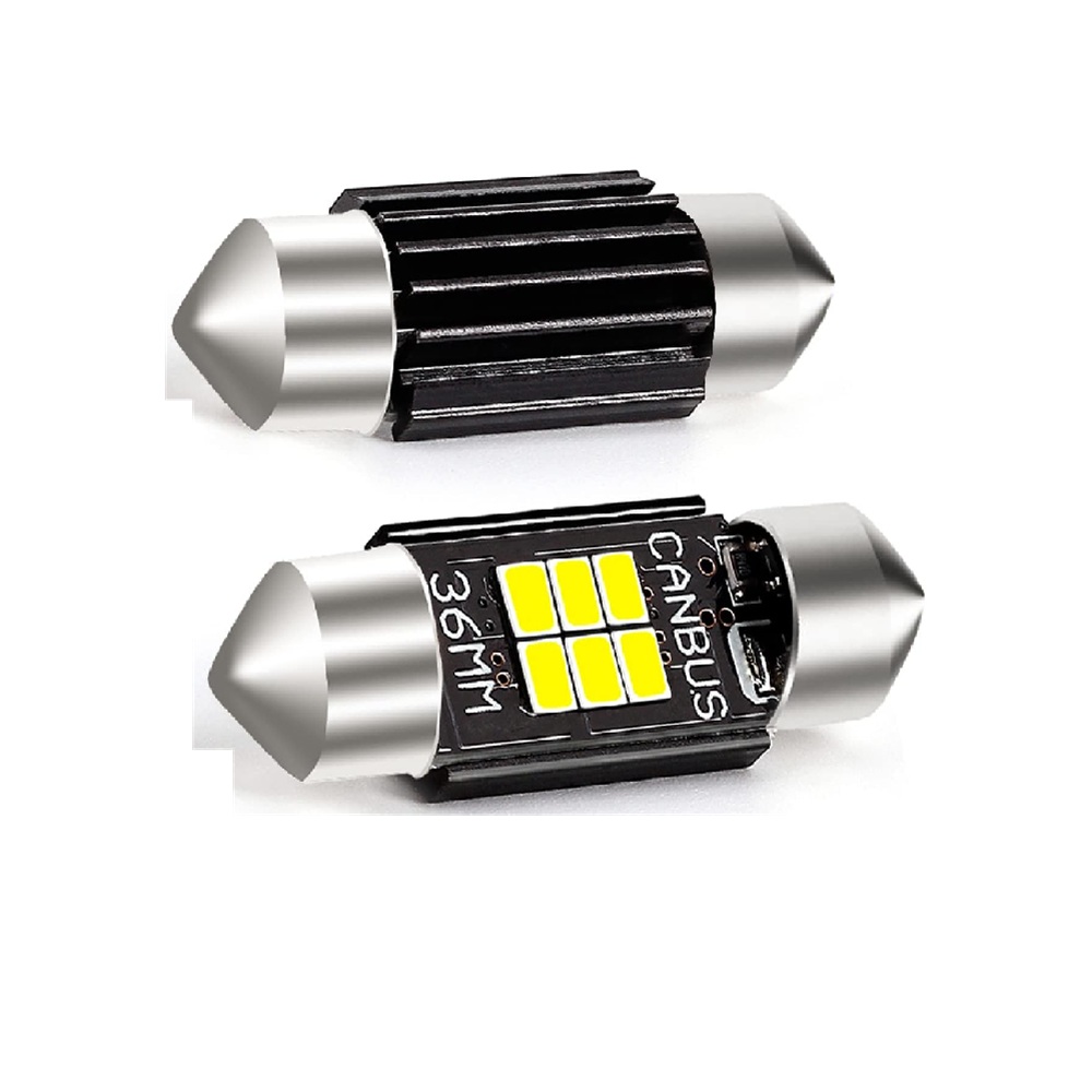 Xtreme Racing C5W 36 mm lampadine LED siluro coppia CANBUS bianca