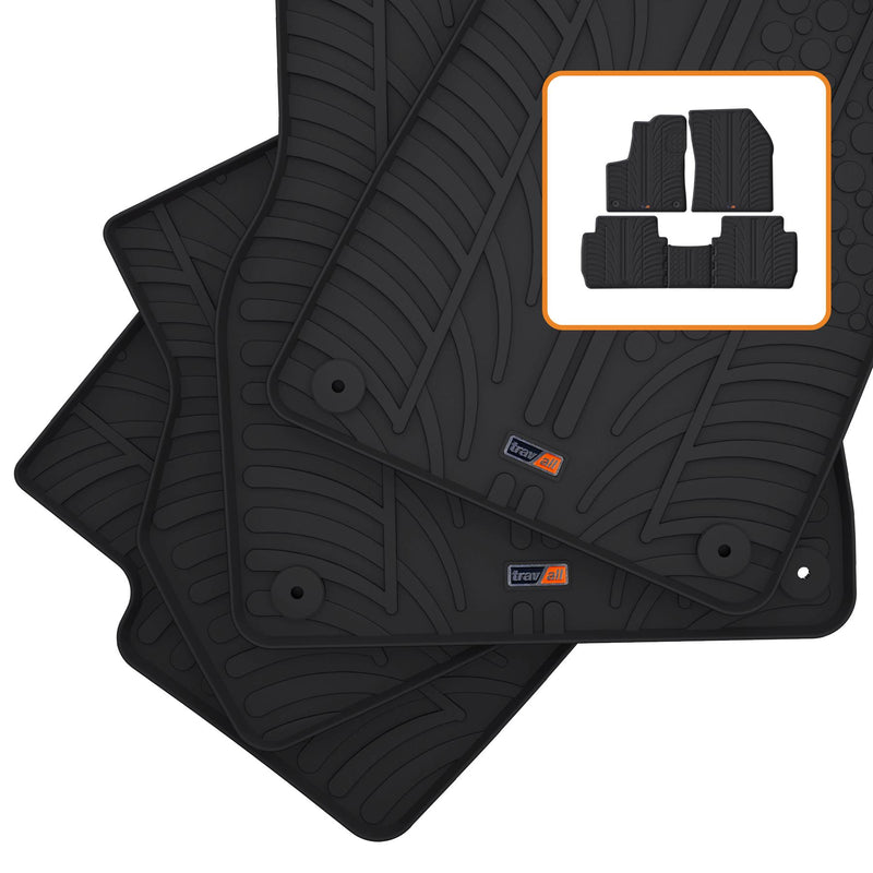 Travall Car Mats Peugeot 5008 (2016-2024) tappetini gomma su misura