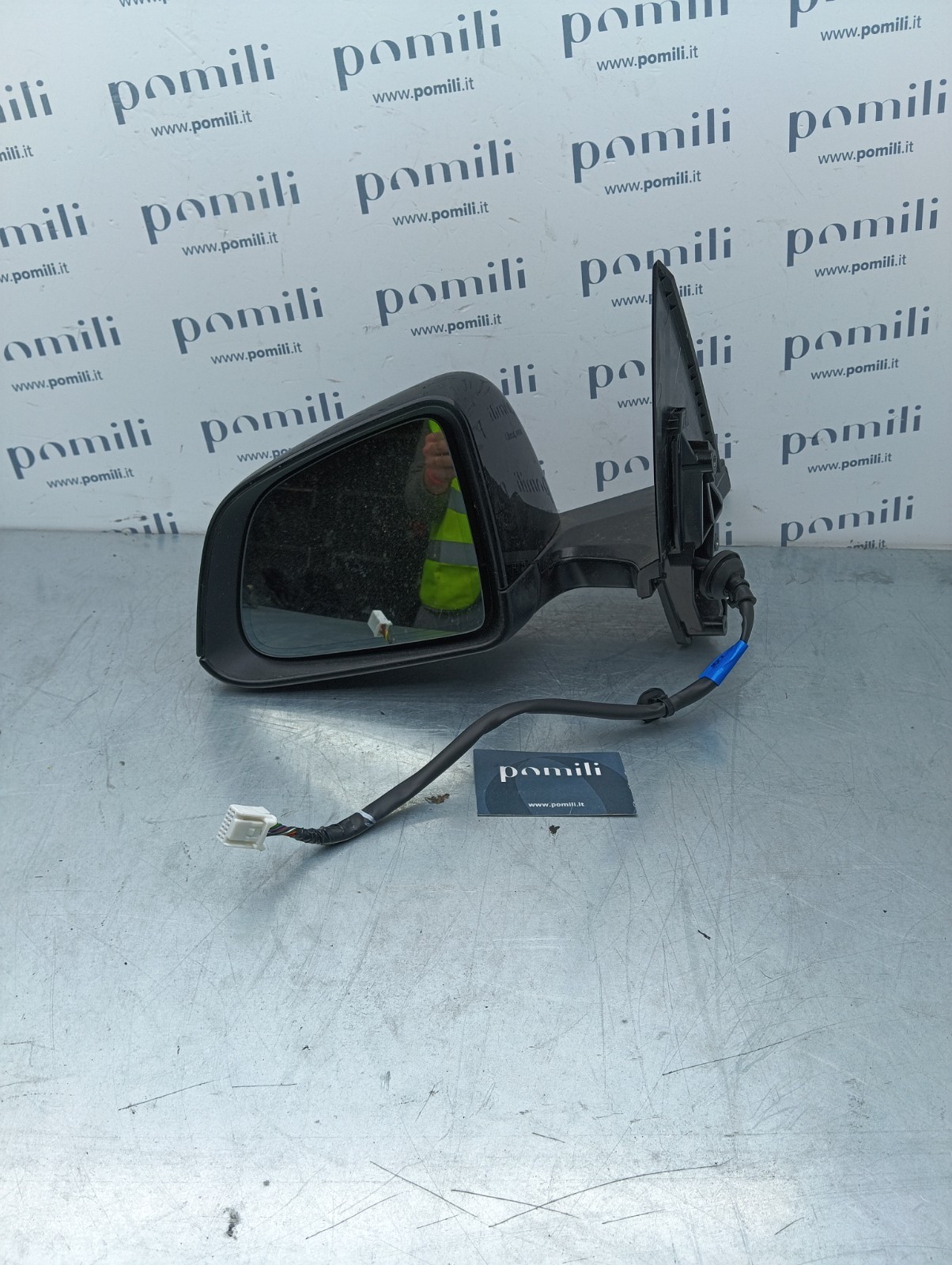 Pomili Cristalli specchio retrovisore Tesla Model Y sinistro 11 PIN usato