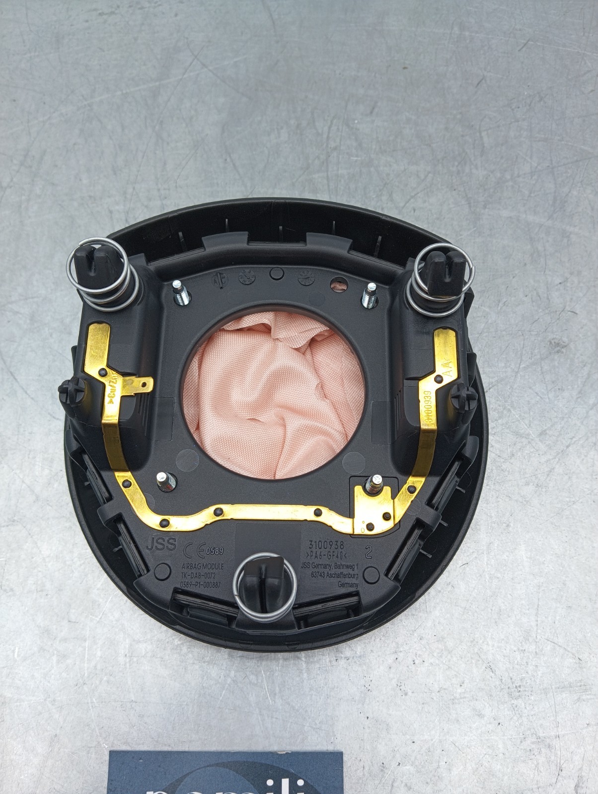 Pomili Dispositivi di sicurezza Modulo airbag volante Toyota Yaris III