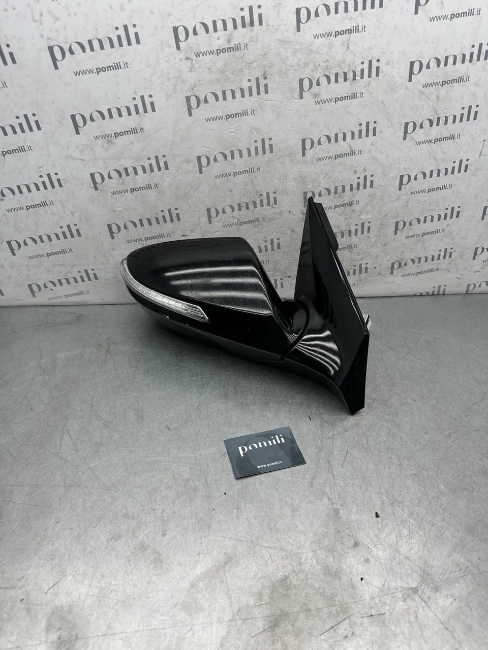 Pomili Cristalli Hyundai i40 specchietto destro elettrico usato nero 14 pin
