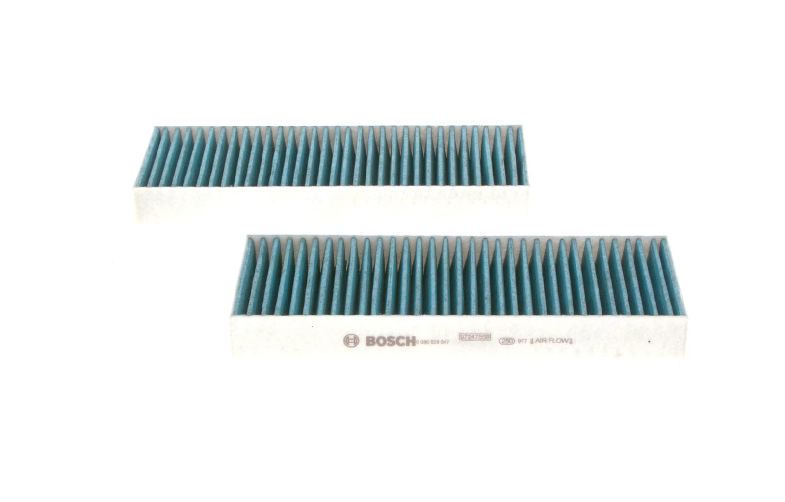 Bosch HCP Filtri 0986628547 filtro abitacolo antibatterico antiodore 2 pezzi