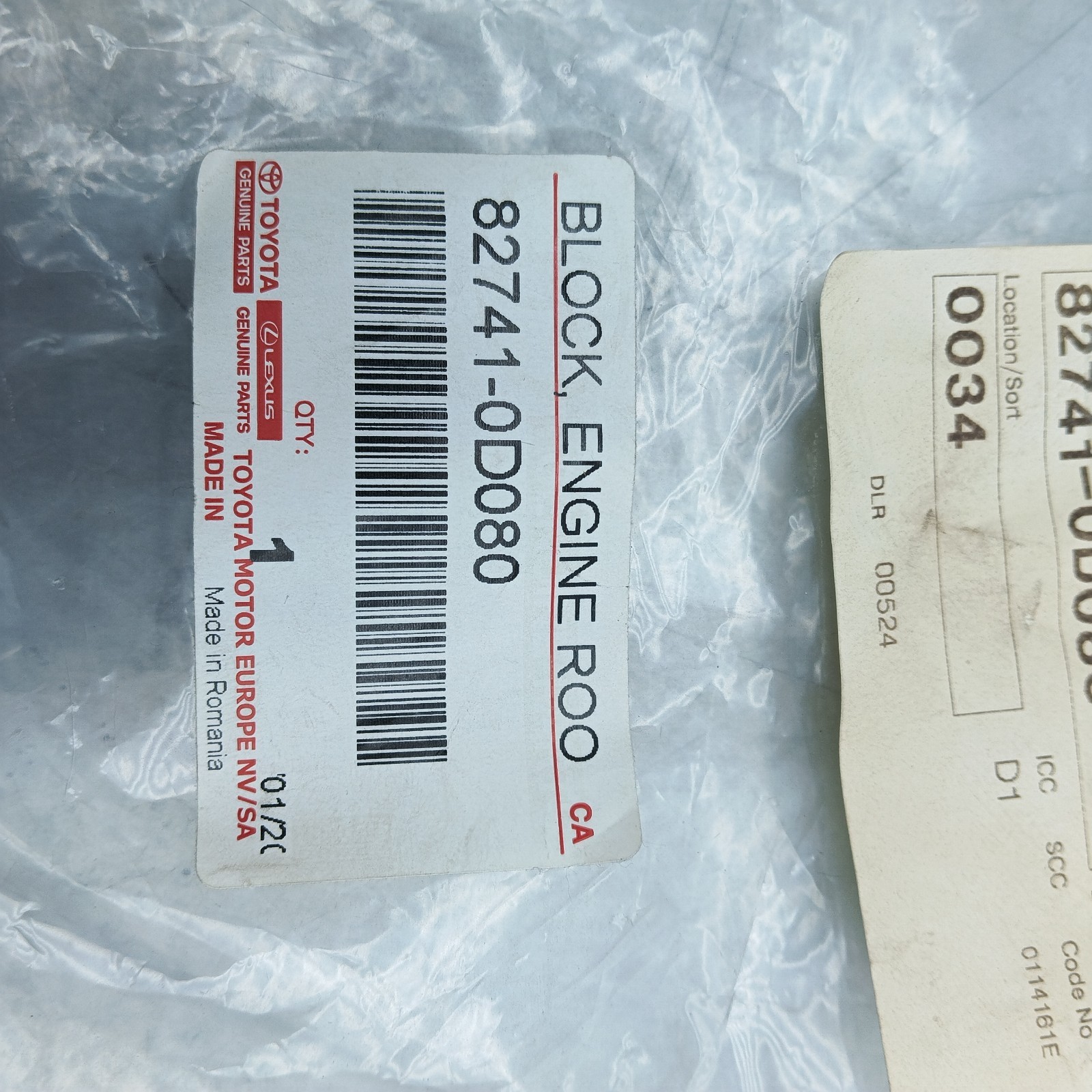 Pomili Motorini avviamento, alternatori, ECU e cavi Blocco relè vano motore Toyota Yaris III (2015-2018) 82741-0D080 blocco relè