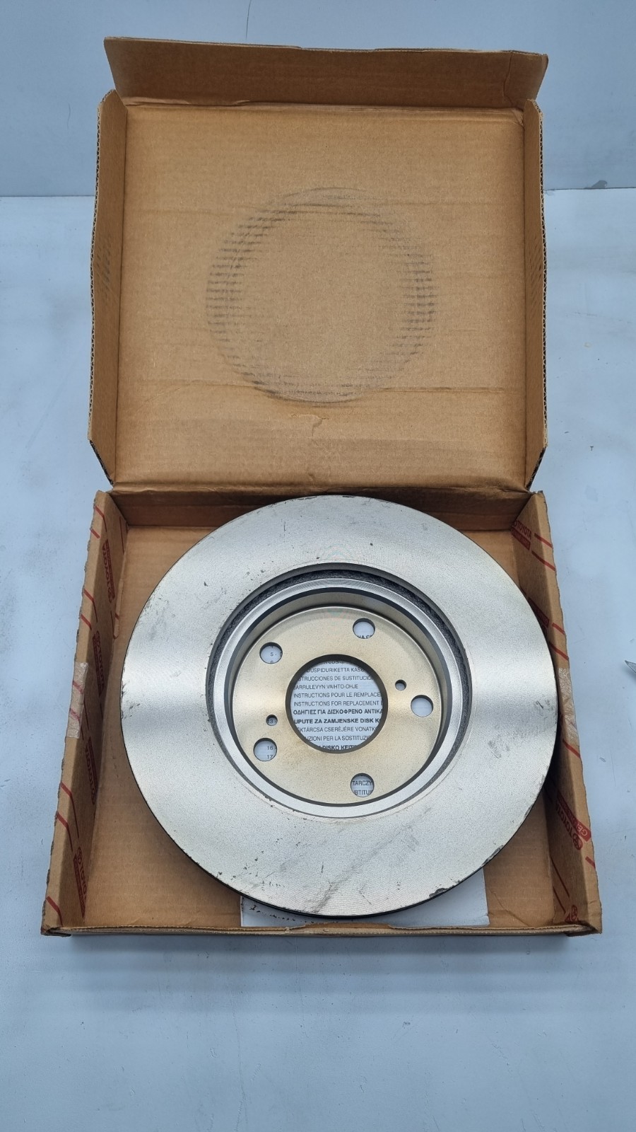 Pomili Freni e ricambi Toyota Auris 43512 YZZAC disco freno anteriore