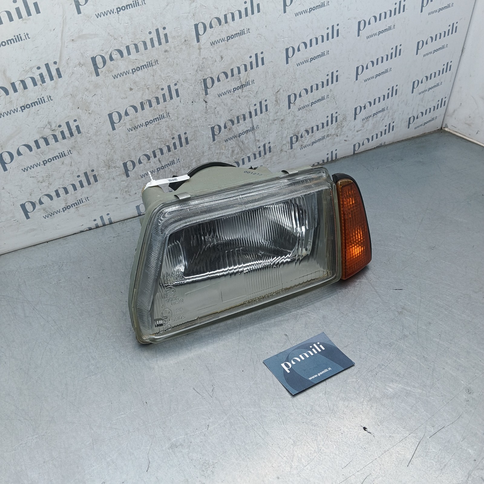Pomili Fanaleria Fiat 500 Faro anteriore sinistro con freccia 1992-1999 661-1129L