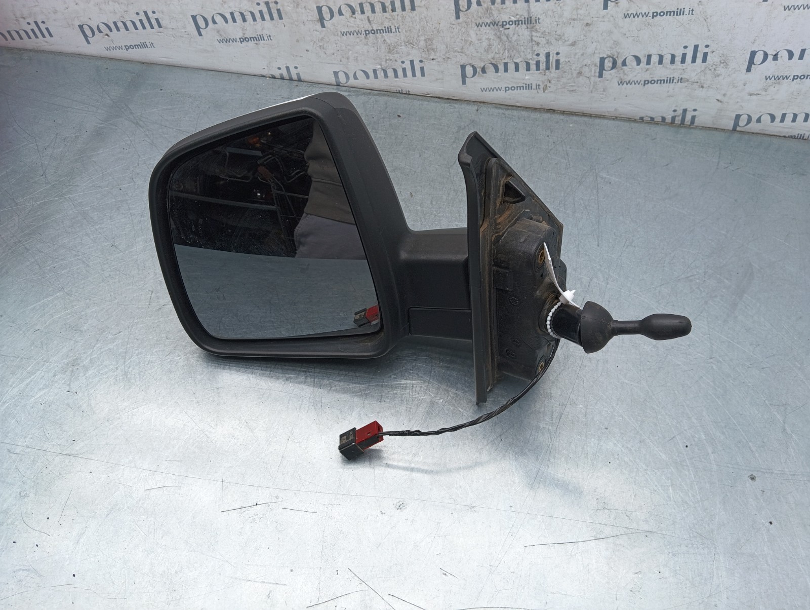 Pomili Cristalli Fiat Doblò specchietto retrovisore sinistro manuale 2 PIN