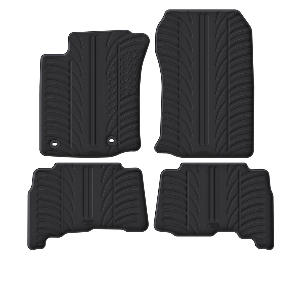 Travall Car Mats Toyota Land Cruiser tappetini in gomma 2013-2023