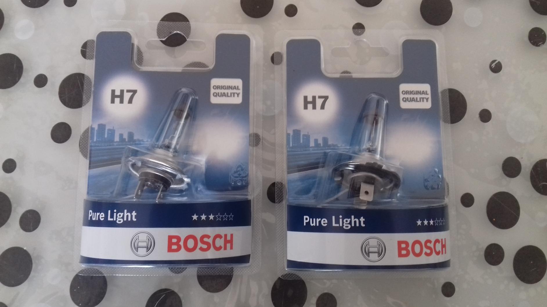 Bosch Lampadine e illuminazione H7 lampadina faro Pure Light 1 pezzo