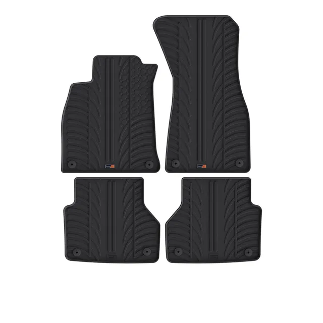 Travall Car Mats Audi A7 Sportback (2018-2023) tappetini gomma 4 pezzi