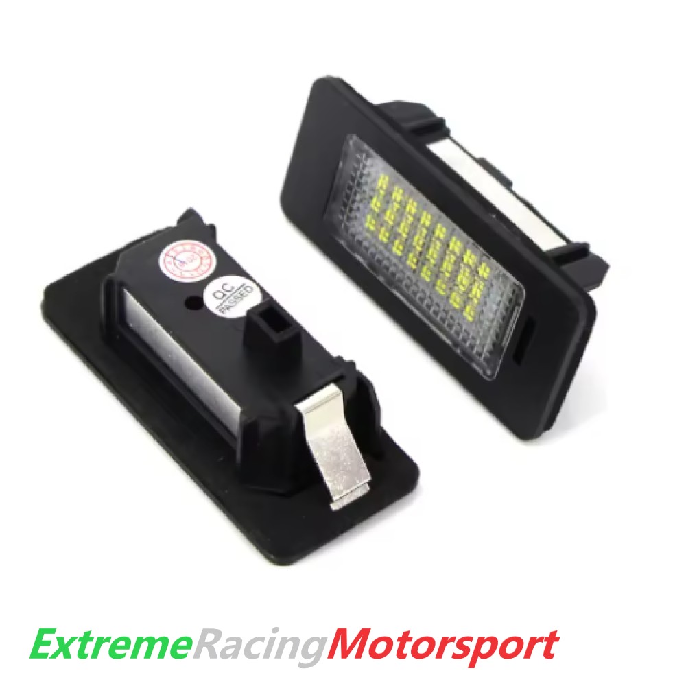 Xtreme Racing Accessori per Illuminazione LED Audi A4 B8 Pre Restyling 08-10 placchette targa LED coppia CANBUS