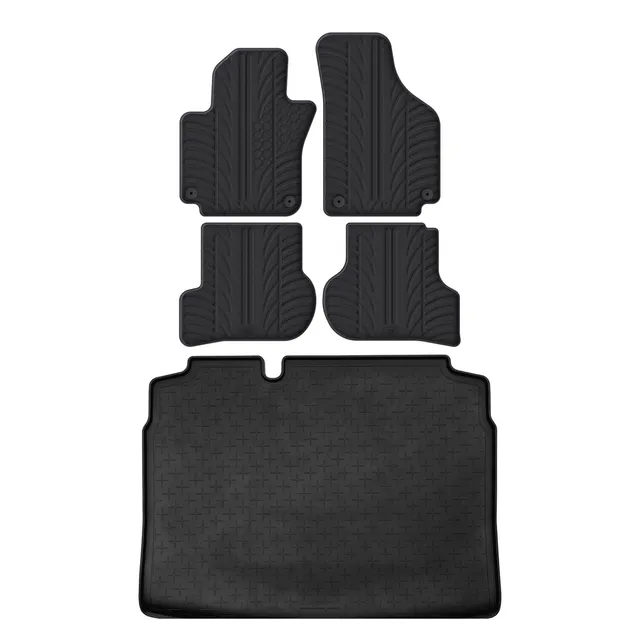Travall Bundles VW Golf Tappetino baule e tappetini 2009-2013